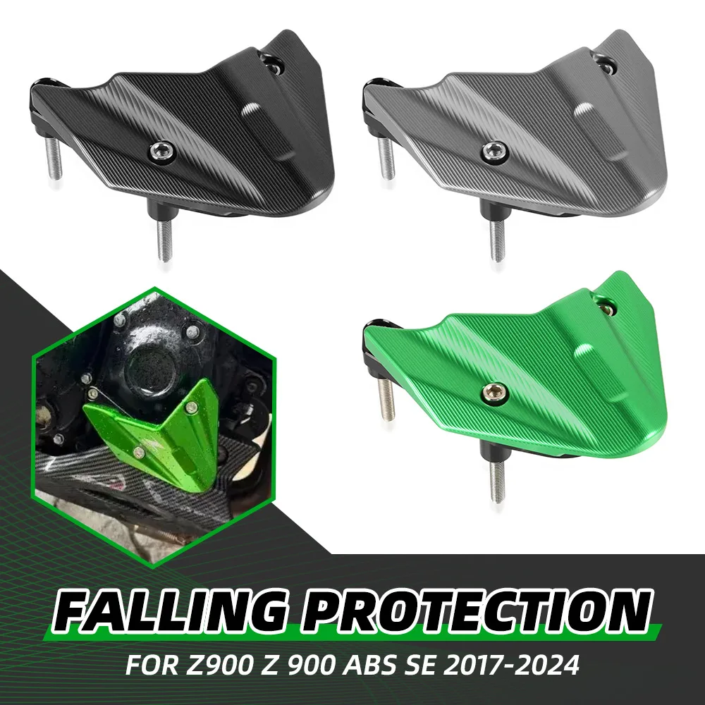 

Защита двигателя CNC для мотоциклов Kawasaki Z900 Z 900 ABS SE 2017-2018, 2019-2023, 2024, аксессуары, антиударный щиток