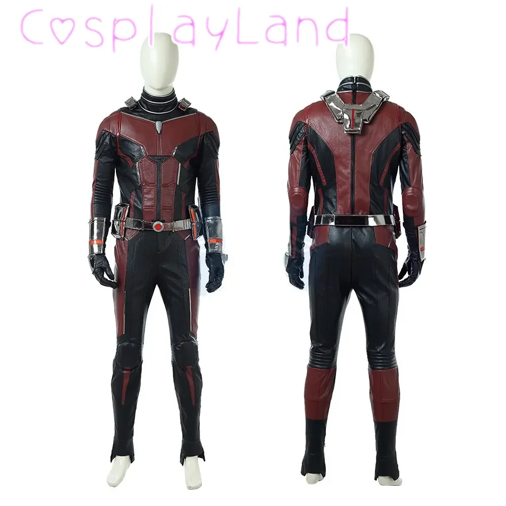 

High Quality Halloween Superhero Ant And Wasp Cosplay Outfit Scott Lang Battle Costume Suit Giant Man Jumpsuit with Boots