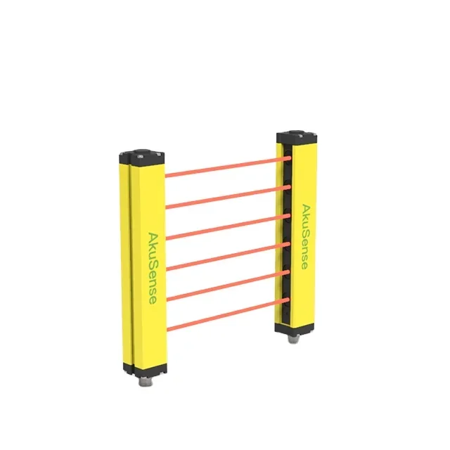 Safeguarding Light Curtain Transmitter and Receiver Protective Device Safety Light Curtain Sensor