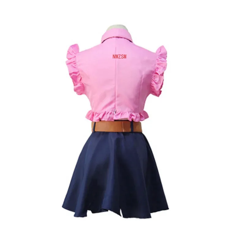 qq38 إليزابيث ليونز كوسبلاي الخطايا السبع المميتة ناناتسو نو تايزاي أنيمي بلايز تنورة حزام الزي زي