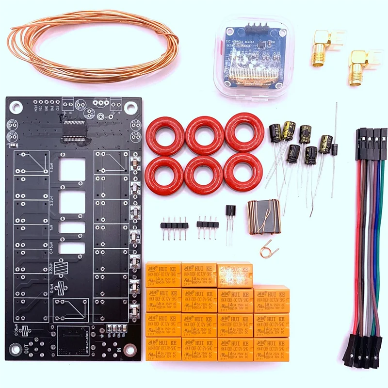 

ATU 100 DIY наборы антенный тюнер DIY Kit N7DDC 7X7 запасные части аксессуары подходят для связи