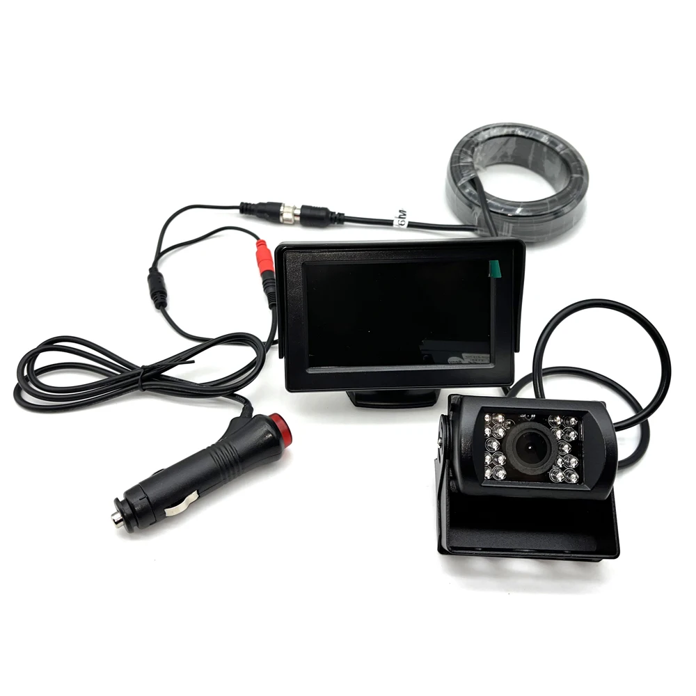 Car Rear View Camera, Rear View Monitor for Bus Harvester Truck, Van, Bus Rear View Camera