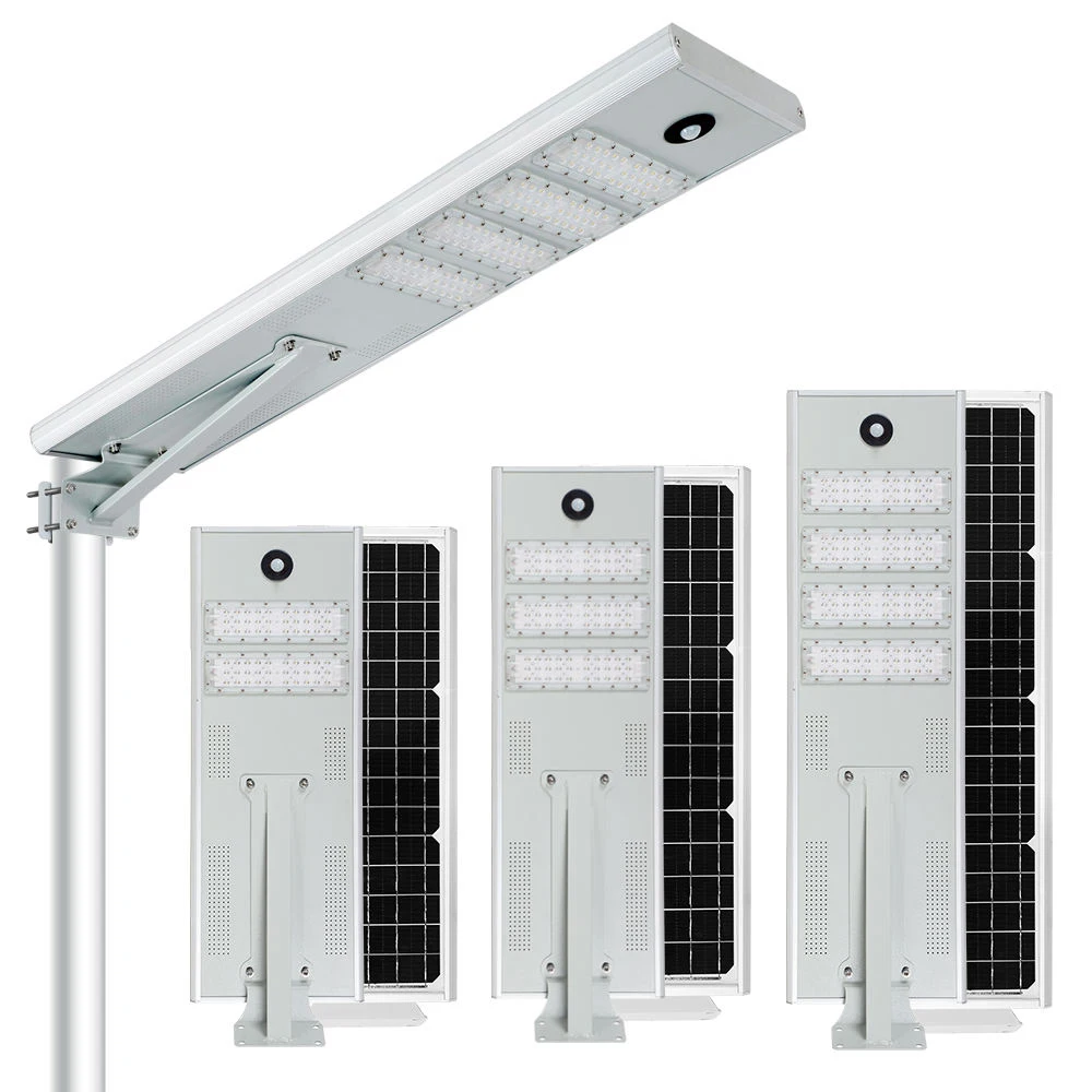 Die-casting Aluminum Lamp Body Solar Street Lights Outdoor Waterproof LED Lamp All In One Solar Powered Street Light