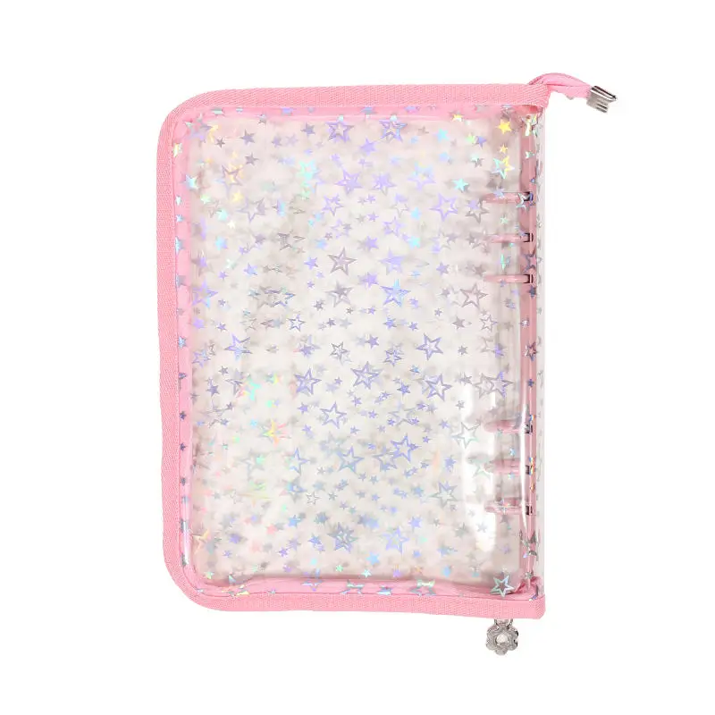 Aufkleber-Organizer-Ordner A5 Aufkleber-Sammelalbum Wiederverwendbare Aufkleber-Taschen und Transparente Wasserdichte Reißverschluss-Aufbewahrungshüllen – Detail 37