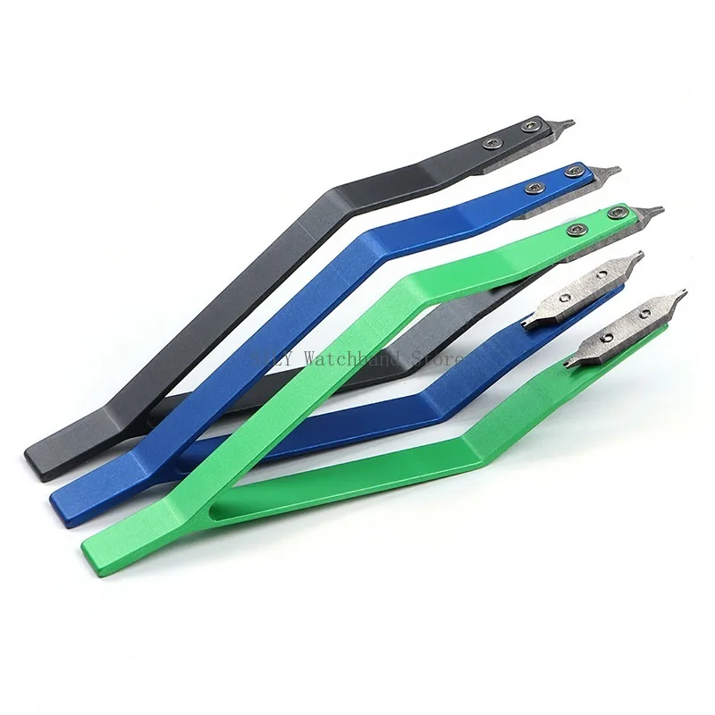 7825 V Shaped Metal Watch Spring Bar Remover Stainelss Steel Tweezer for Watchmaker High Hardness Precision Watch Repair Tools