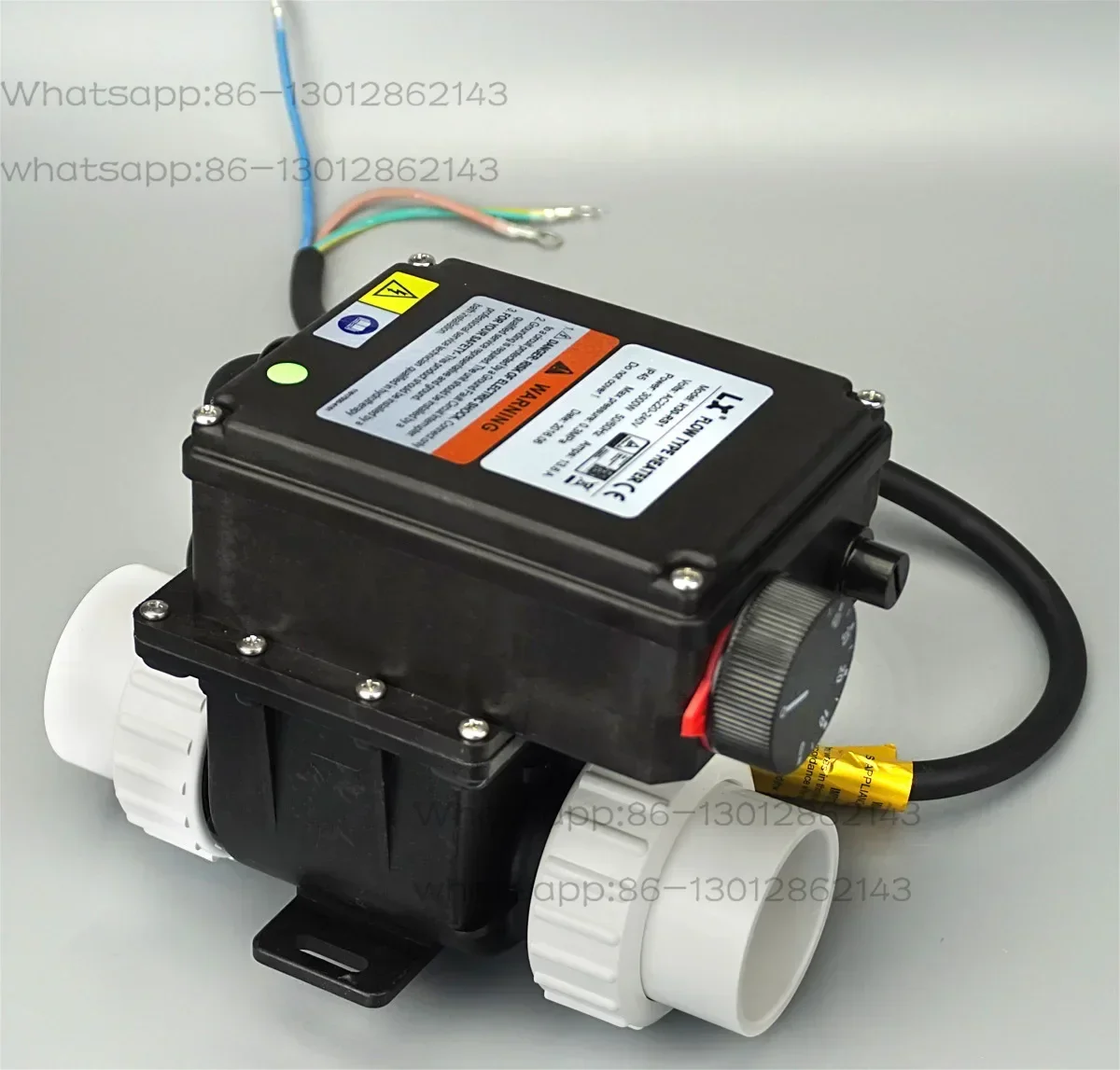 

for H15-RS1 heater with an adjustable thermostat & water heater - Spa electric heater with temperature regulator