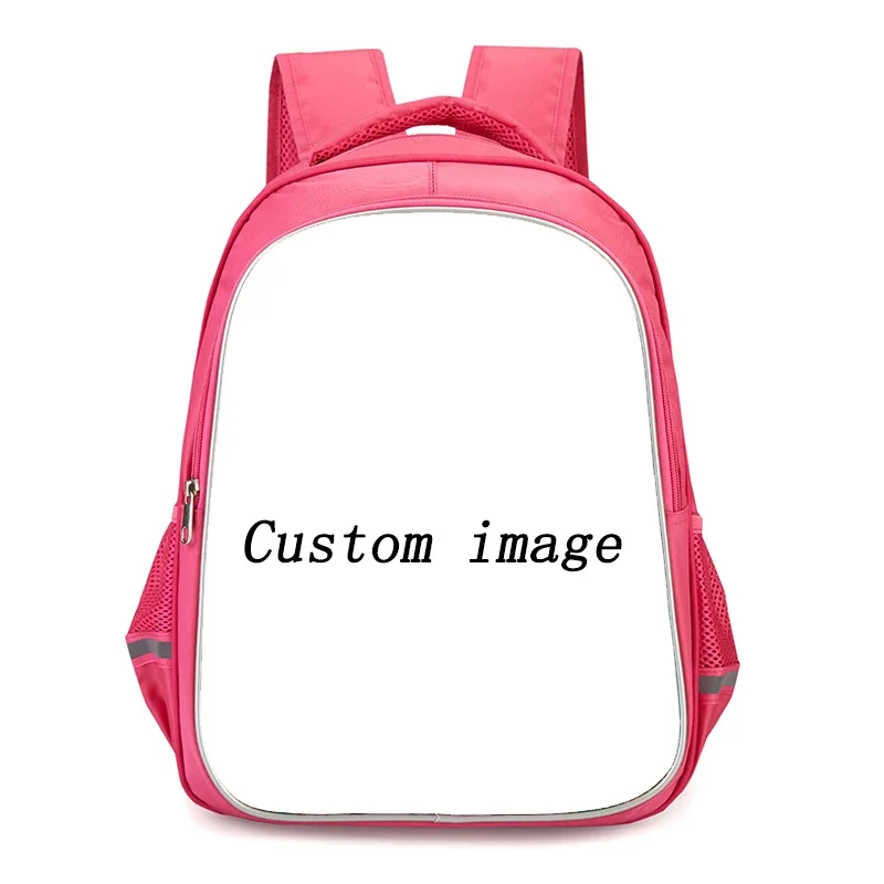 Mochila escolar para meninas da disney com bolso duplo com zíper, raya rosa dos desenhos animados e o último dragão, bolsas infantis duráveis de 16 polegadas