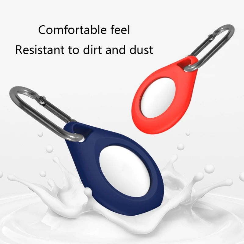 Mềm mại bền bỉ Thân thiện với làn da Bảo vệ cho vỏ cho AirTags Bộ theo dõi vị trí Bảo vệ cho vỏ chống trầy xước Dropship