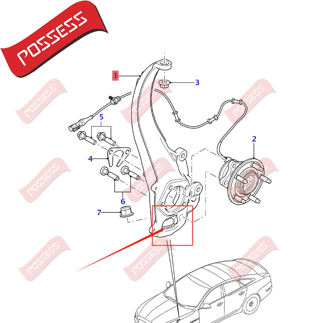 A Pair of Front Lower Suspension Control Arm Ball Joint For Jaguar XJ XJL X351 Rear Drive 2WD 2010-/,C2D33598 C2D33599 C2D1536