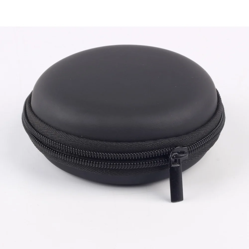 KZ Original EVA Black Oval Cortical Wired Bag Earbuds Case Headphone Box Earphone Music Headset Carrying Bag Portability Package