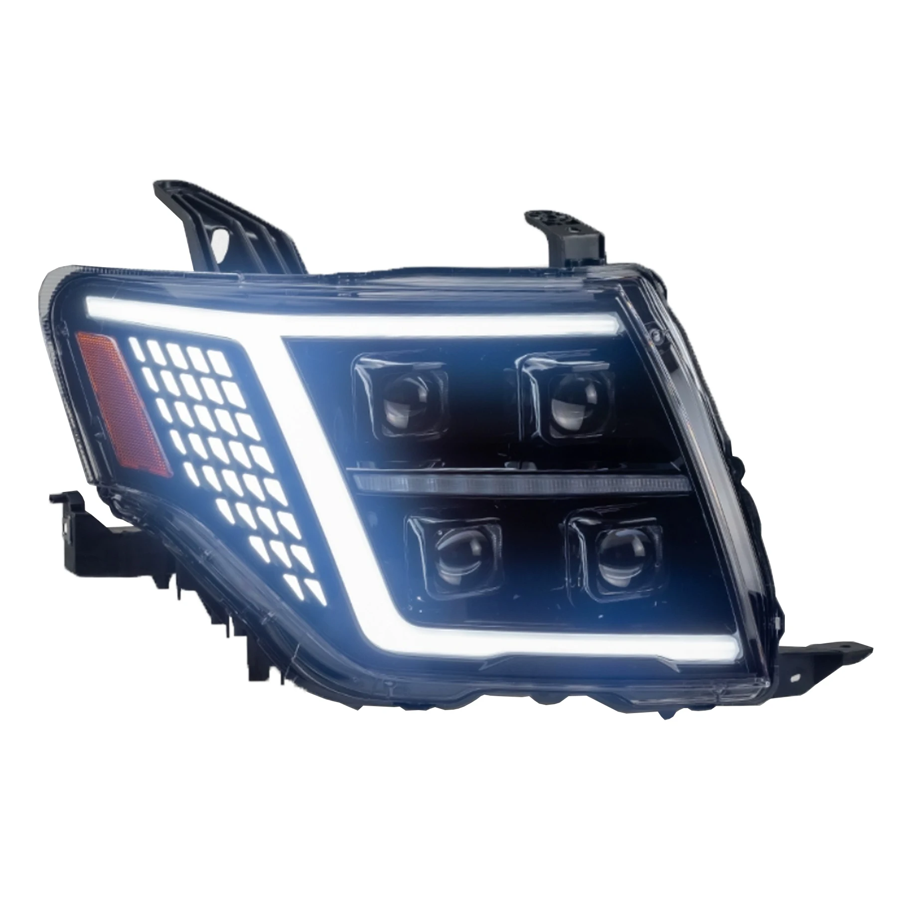 Light Emitting Diode Headlights for Mitsubishi Pajero V97 V93 2009-2021 Headlights Full Light Emitting Diode Auto Accessories