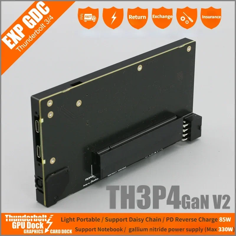 TH3P4GaN V2 Laptop Thunderbolt3 Thunderbolt4 USB4 Graphics Card 