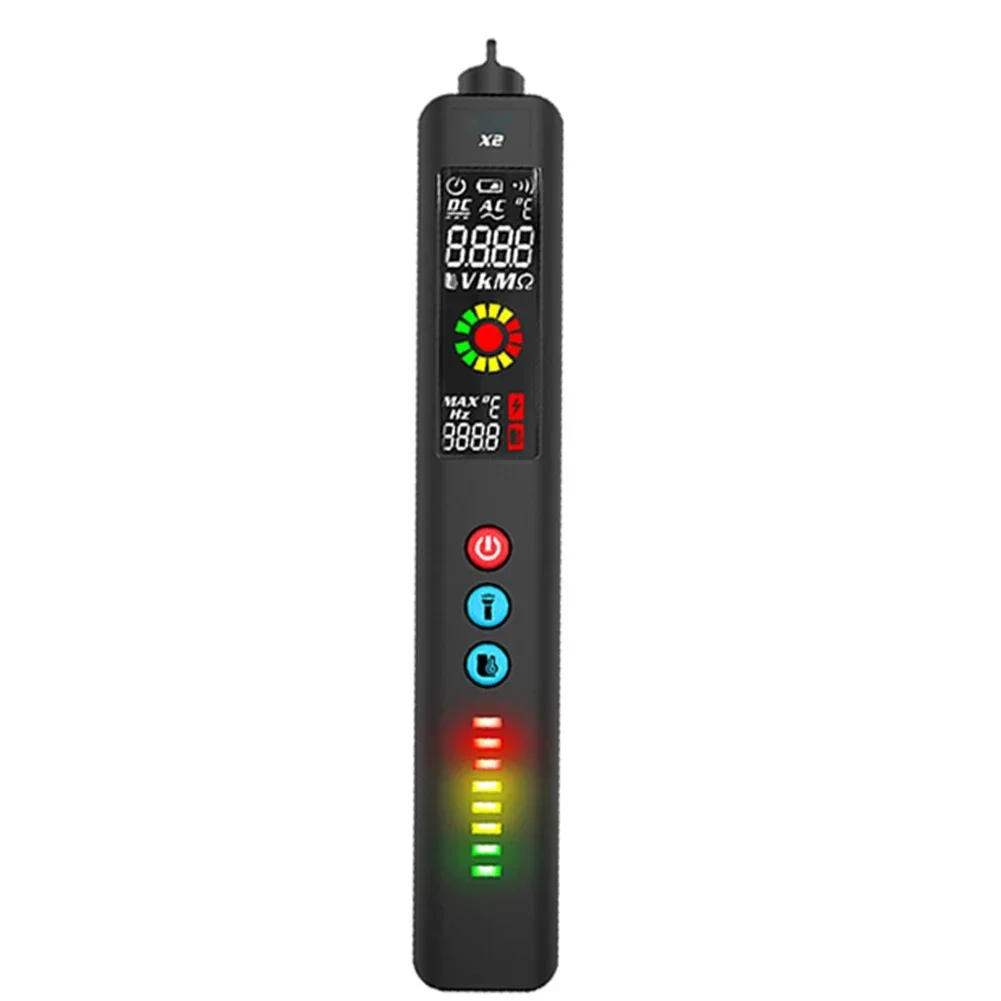BSIDE X2 Voltage Detector Tester Infrared Temperature Measurement Multimeter Mode Easy Battery Replacement High Sensitivity