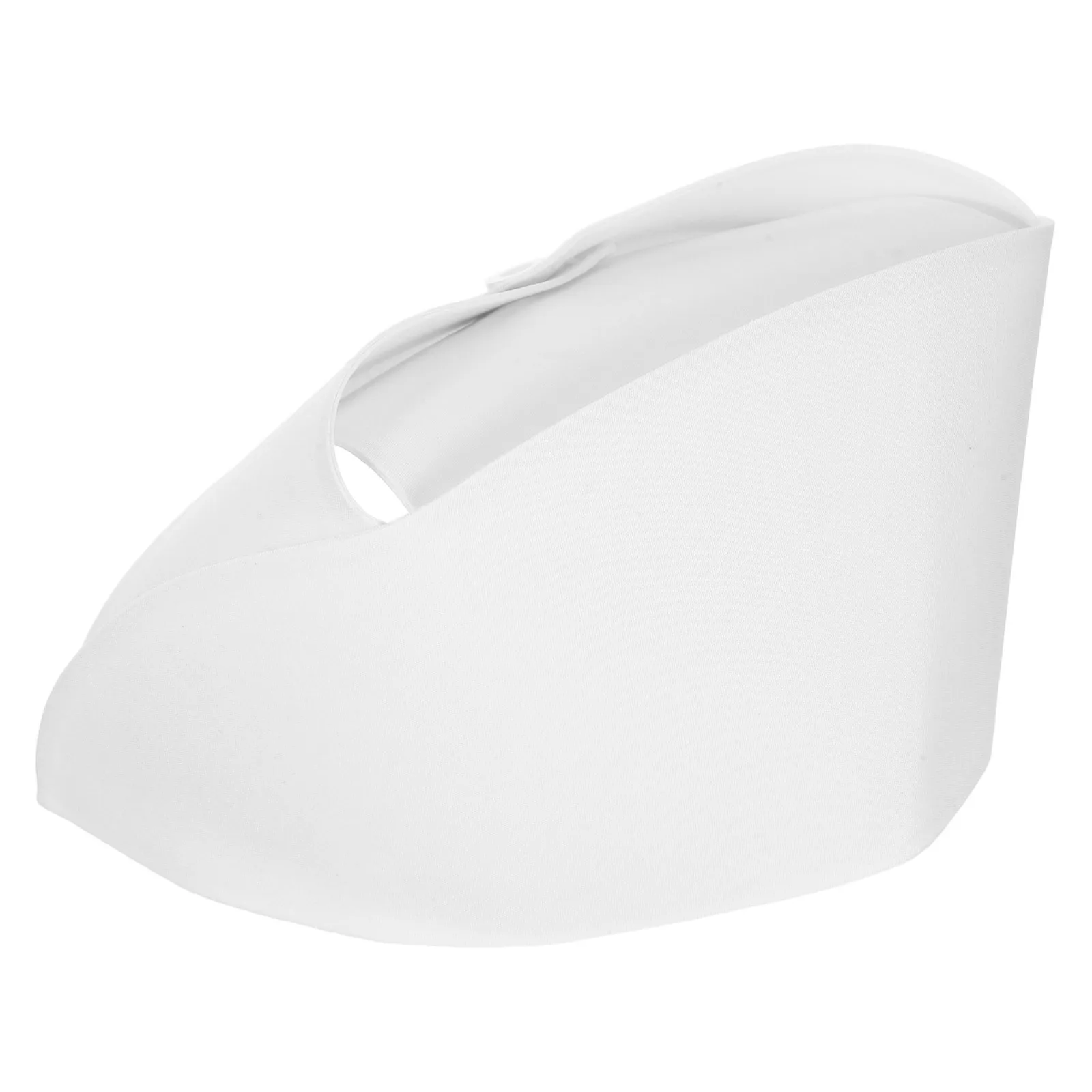 Dames verpleegstershoed kostuumaccessoire witte ademende pet hoofdband voor rollenspel uniform lichtgewicht ontwerp