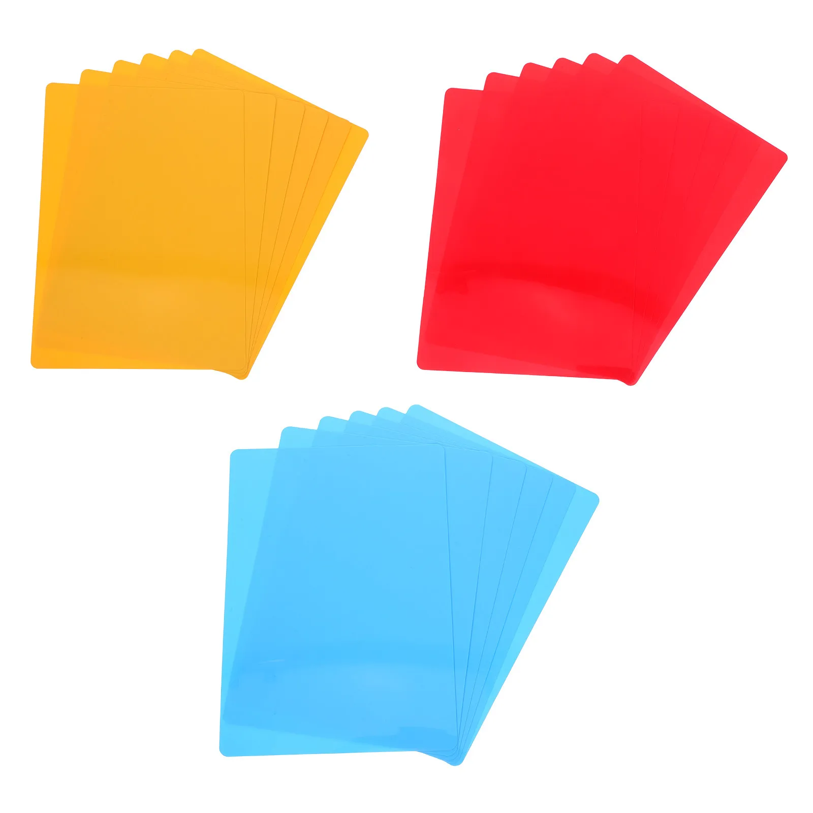 18Pcs Clay Modeling Board Plastic Crafting Mat Rounded Corners Creative Play Clay Pad Pottery Art Writing Surface