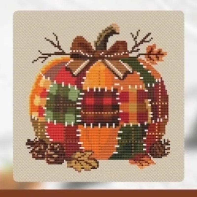 16045C Cross Stitch ONLY FLOSS NO FABRIC NOT Cross-stitch Kit Embroidery Needlework WITHOUT Fabric Homfun Painting Crossing