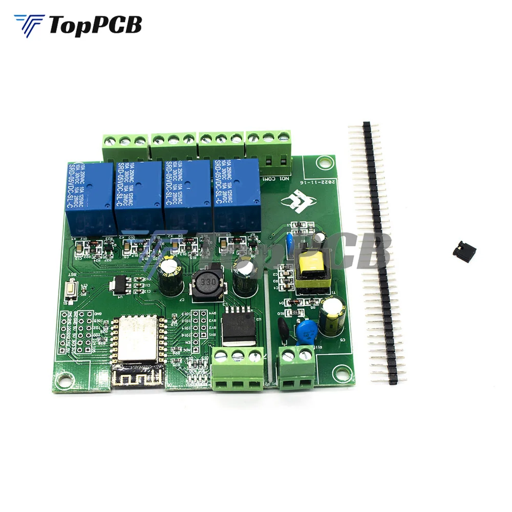 ESP8266 4 Channel WIFI Relay Module ESP-12F Development Board For IOT Smart Home Phone APP Controller WIFI Remote Control Switch