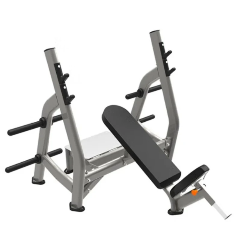 

Oblique weight bed, commercial gym bench push chair oblique barbell push training machine