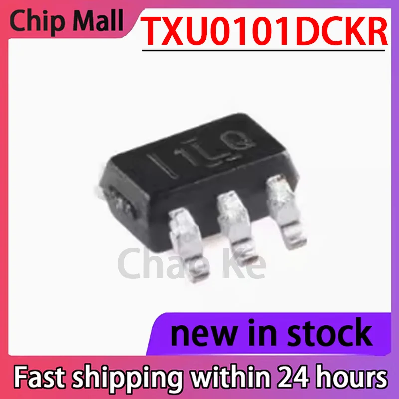 5PCS TXU0101DCKR Package SC-70-6 Single Channel Fixed Direction Level Converter
