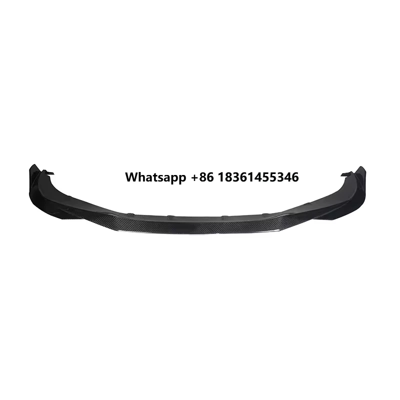

For 4 Series G22 G23 430 2-Doors Coupe 2021-2023 Ture Factory Fitment New Dry Carbon Fiber Front Bumper Lip Splitter Fits