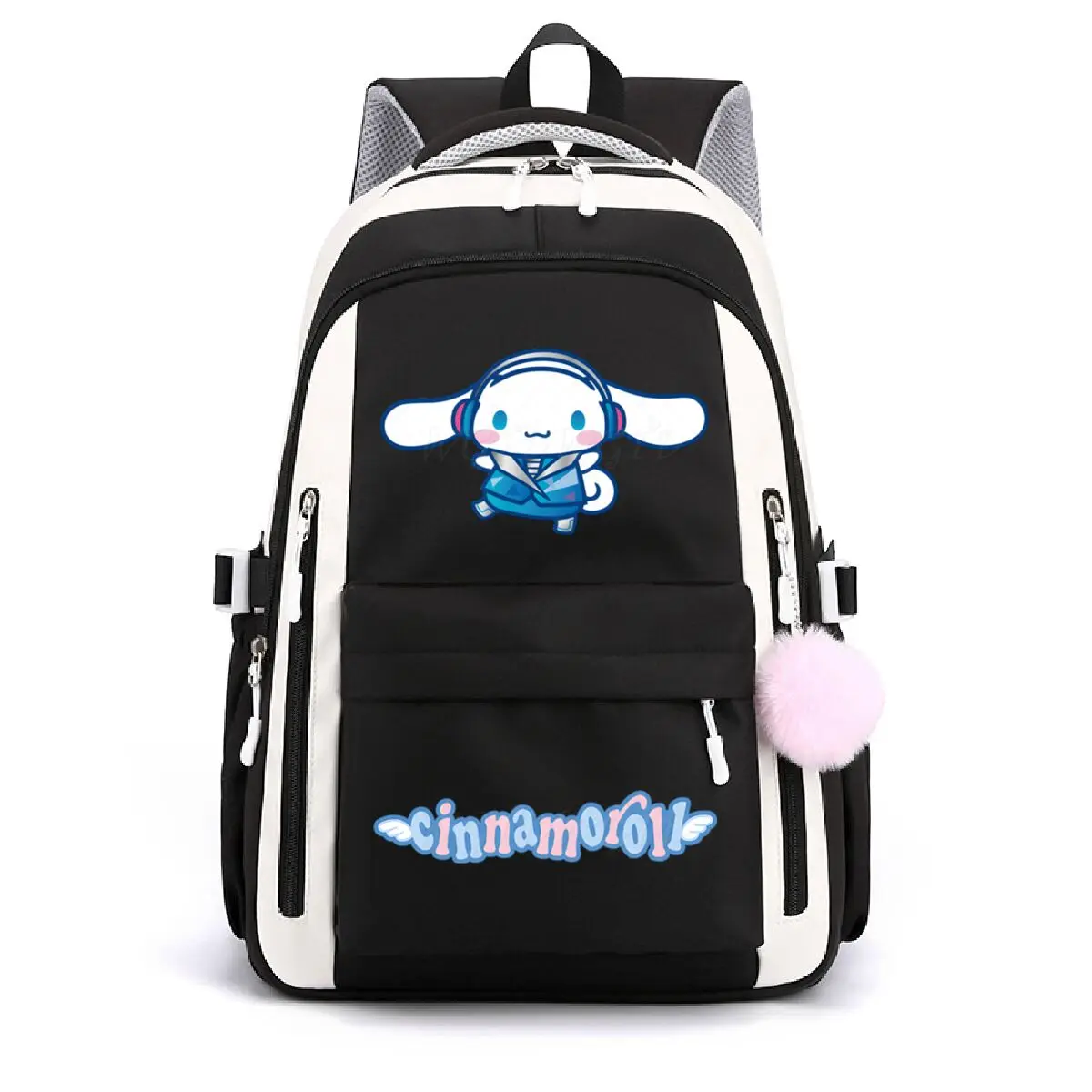 

Mochila милый рюкзак Cinnamoroll для девочек, студенческий подростковый детский рюкзак, женские повседневные школьные сумки, детский подарок на день рождения, игрушка
