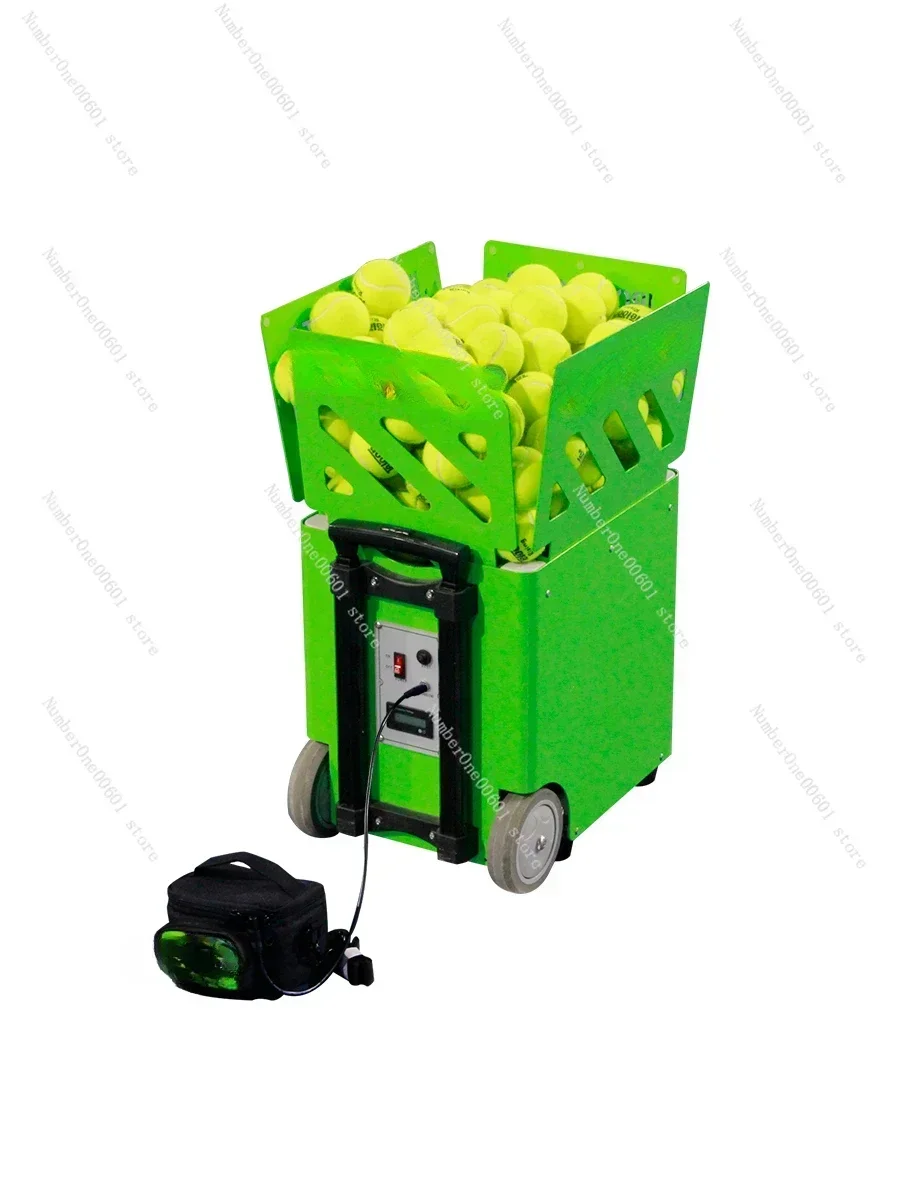 TENNIS SERVE MACHINE JT-M6 APP CONTROL Load Capacity 80-120 Balls Single or Multi-Player Training Auto Serve Machine