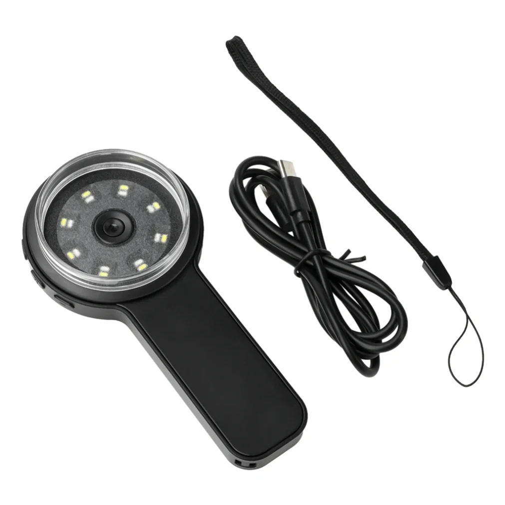 

Type-C Handheld Digital High-definition Microscope Jewelry Magnifying Glass for Identification Maintenance Quality Inspection
