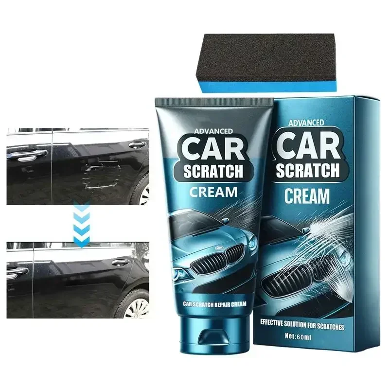 

NEW Car Scratch Repair Tool Auto Remover Scratches Polishing Wax Anti Scratch Cleaning Tool Set Multifunctional cream 60ml