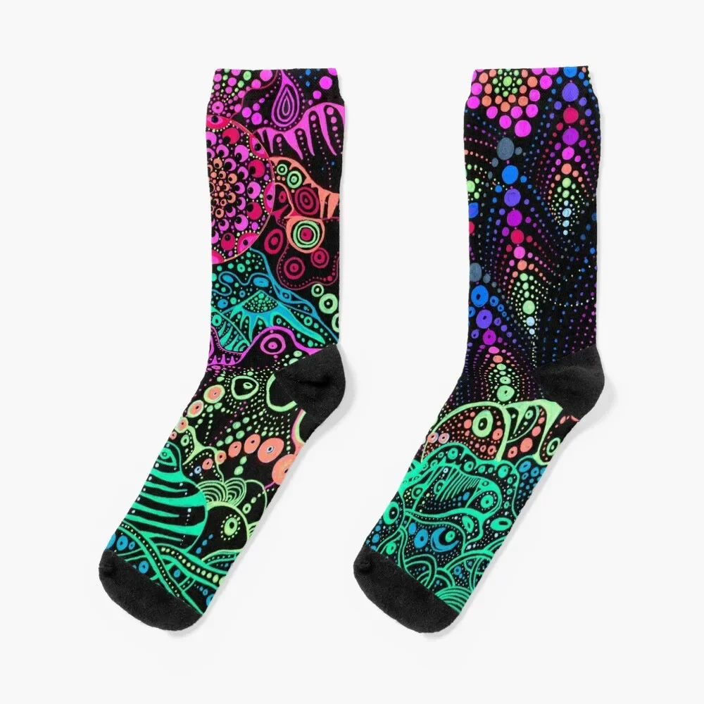 

Night Sky of the Mind's Eye Socks warm winter luxury Argentina short Man Socks Women's