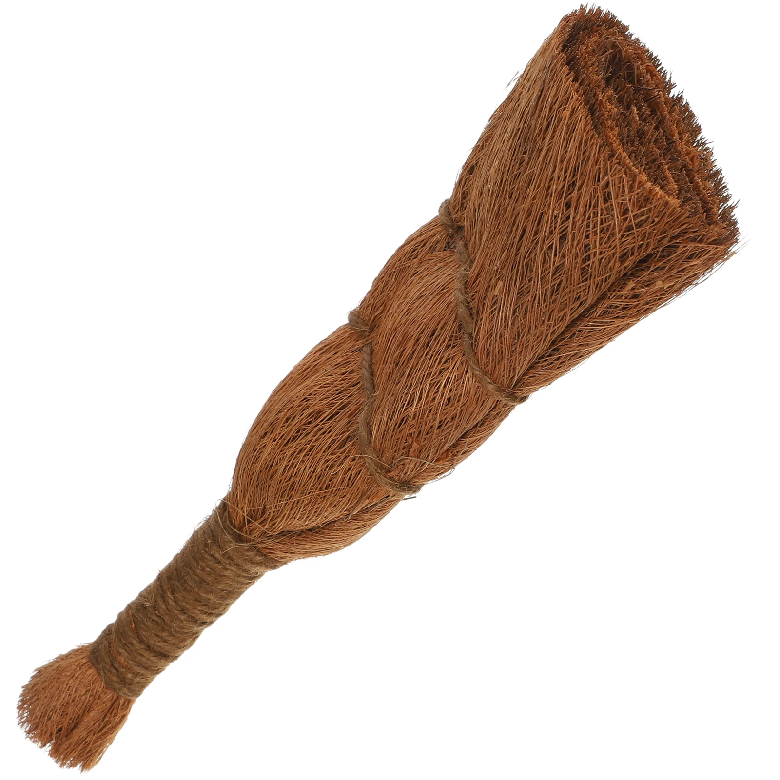 

Gardening Brush for Bonsai Planter Cleaning Tool Portable Pruner Multi Use Scrubber Garden Supplies Efficient Cleaner Palm Fibre