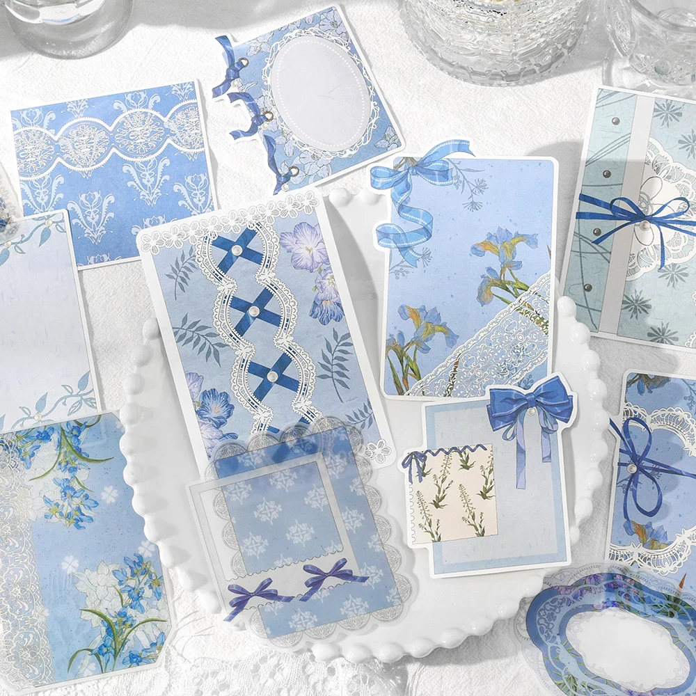 4 styles 30 pcs Vintage material paper Junk Journal DIY Scrapbooking Collage Materials Creative Stationery background paper