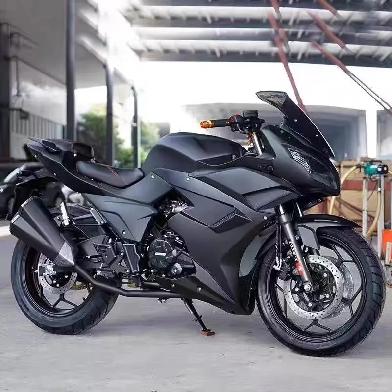 Zuimi High-end Ninja 250cc Sports Car Electric Fuel Motorcycle Sleek Bike For Speedy Commutes