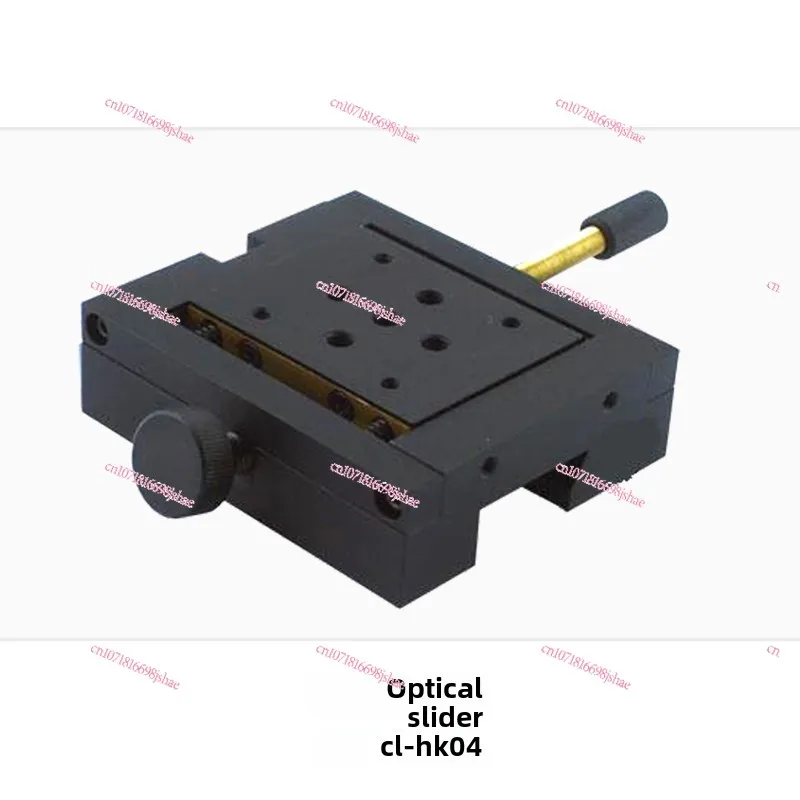 Optical Slider 04 Slide Rail Stage Coaxial Linear Movement Optical Tool Seat Guide Rail Manual Slider Dovetail Groove