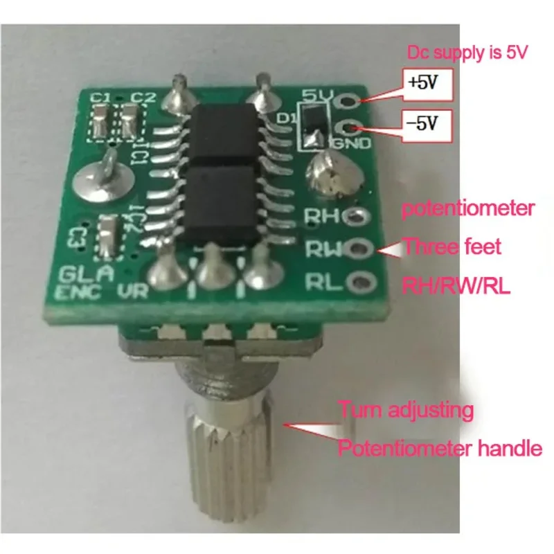 Code Switch Control Digital Potentiometer