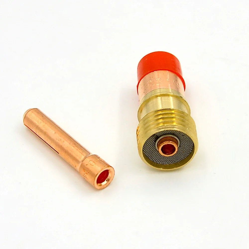 For ZhengTongDa TIG Torch Accessory Kit Pyrex Cup Gas Lens Collet Body WP17 WP18 WP26 Welding Tool High Temperature Resistant