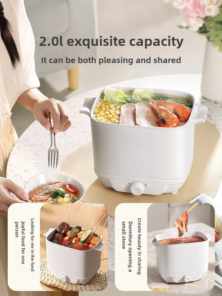 220V Huishoudelijke Split Type Elektrische Kookpot - Huishoudapparaat Elektrische Roerbakpan Met Stoomboot, Multi Cooker