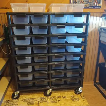 Quality Stackable Tub Rack Box Habitat Plastic Cage Snake & Reptile Breeding Racks