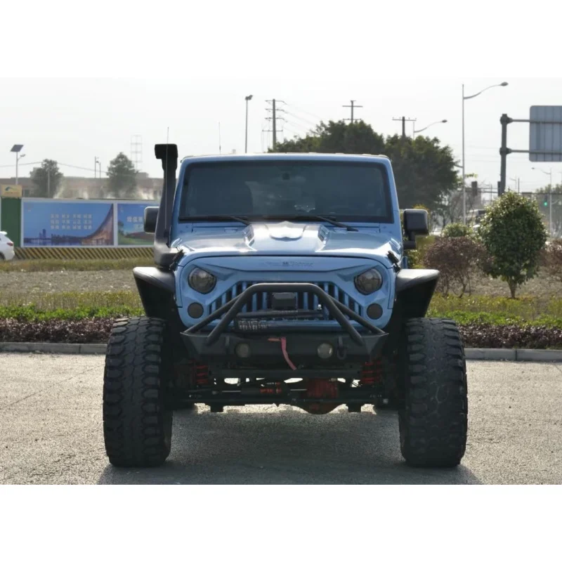 Steel Wheel Arch Eyebrow Flare Trim Compatible With JK 2007-2017 Aftermarket Auto Modification Accessories