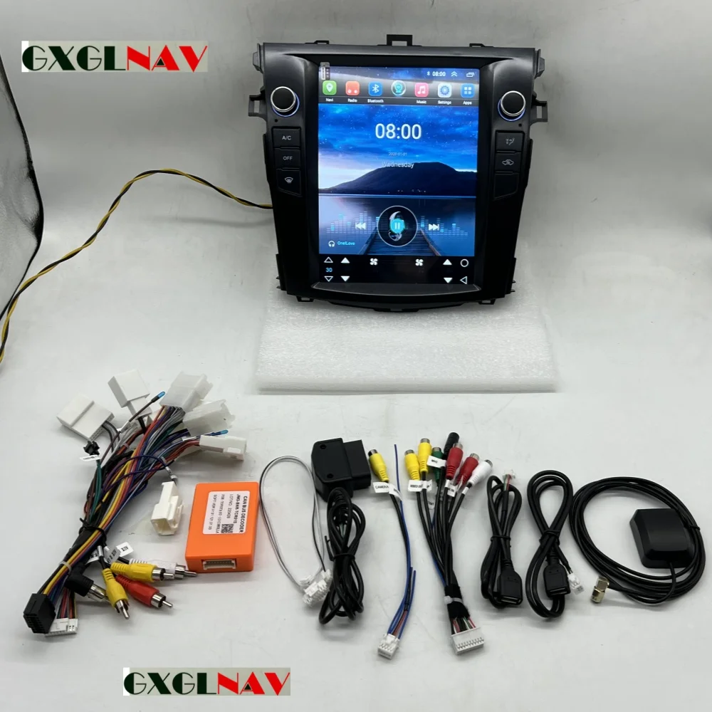 Car Navigation Android 13 For Toyota Corolla 2008-2012 Car Navigation Auto Radio GPS Player Head Unit IPS Screen Carplay