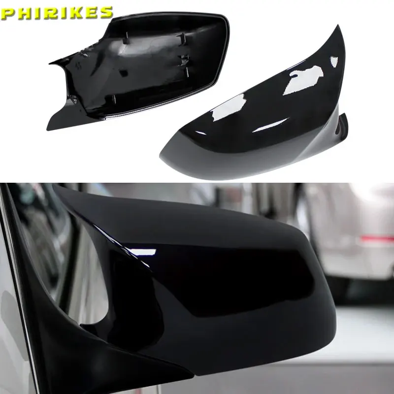 

For BMW 5 Series F10 F11 F18 Pre-LCI 2010 - 2013 Car Rearview Side Mirror Cover Wing Cap Exterior Door Case Trim