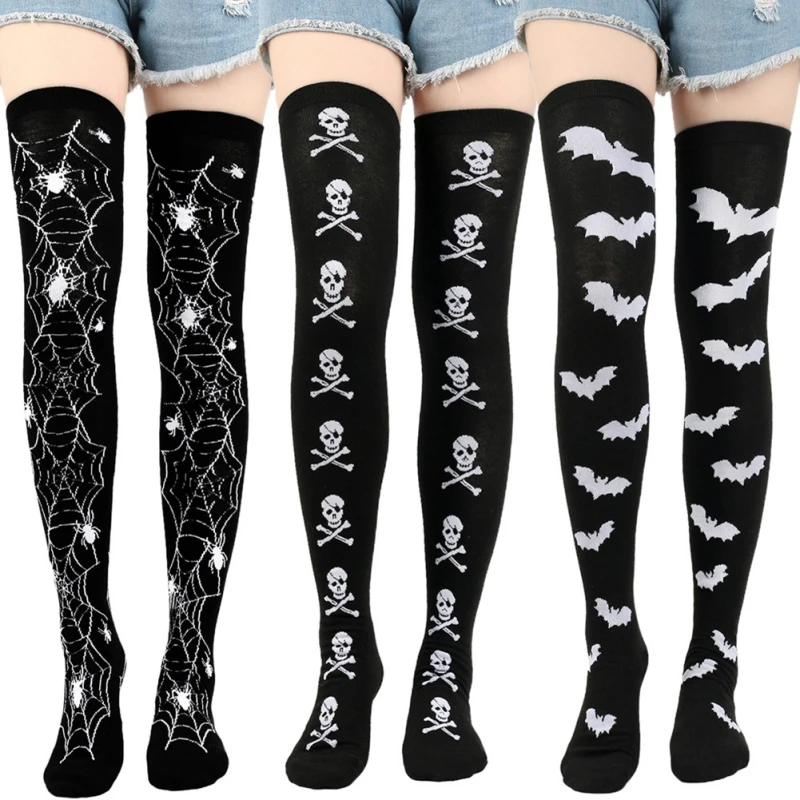 Halloween Bloody Knee Socks Children Girl Kids COS Makeup Stocking Girls Halloween Christmas New Year Socks Kids Clothes