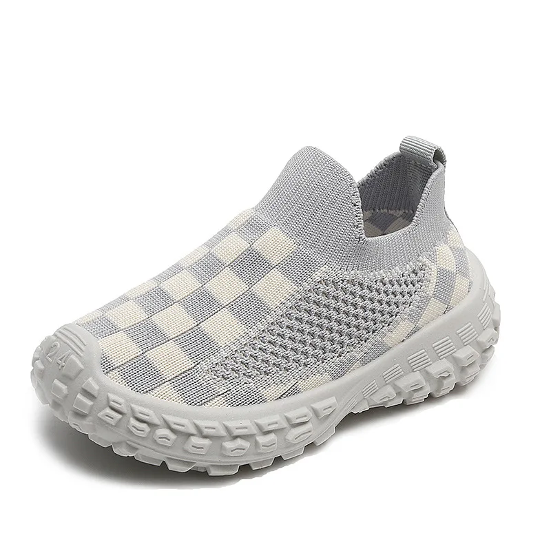 

New Hot Baby Boy Coconut Trendy Shoes Spring Autumn Soft-soled Running Girl's Mesh Breathable Casual Sports Shoes Kids Sneakers
