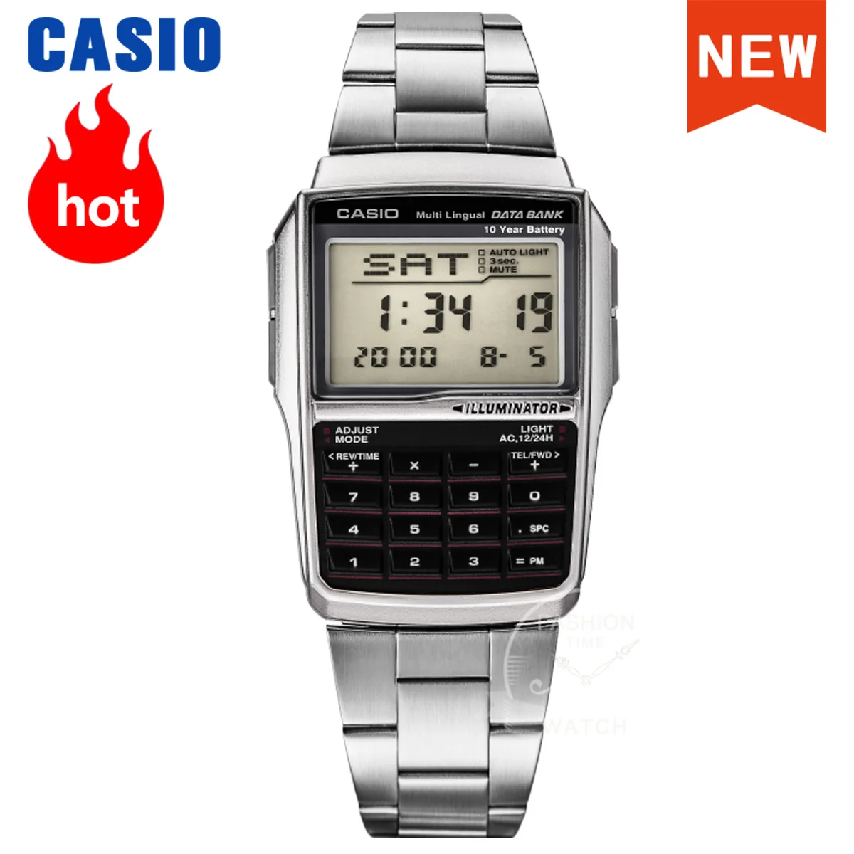 Casio uhr für männer top luxus set military LED relogio 50m Wasserdichte digitale sport quarzuhr Retro computer stil DBC-32D-