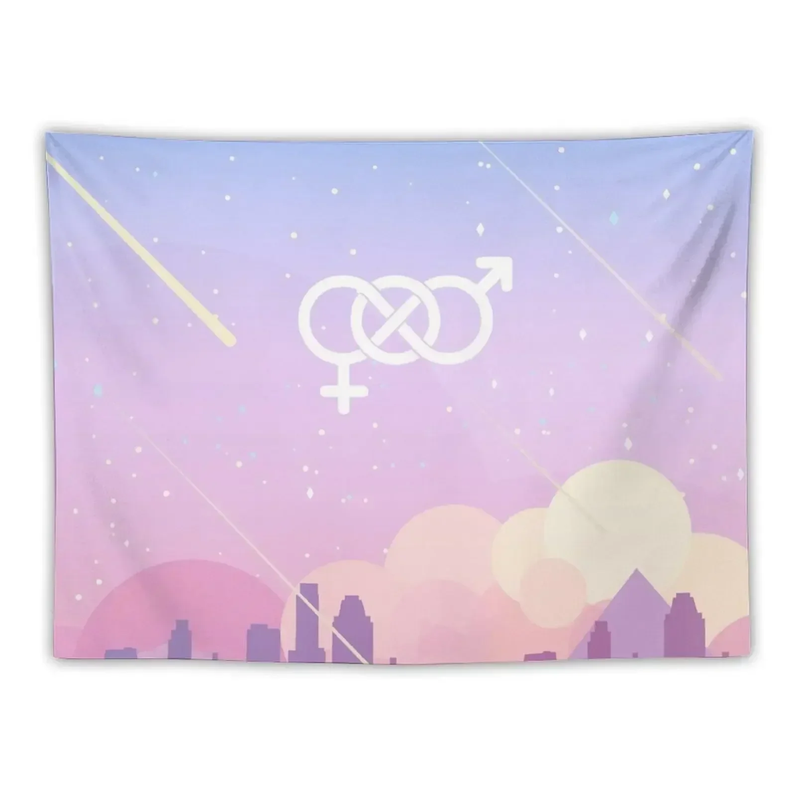 

Bisexual Landscape: Dawn Tapestry Room Design Home Decoration Accessories Tapestry