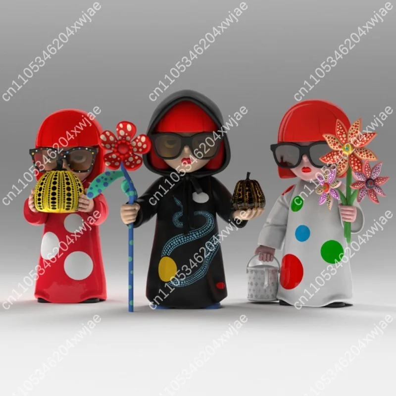 Limited Edition Snake Year Dot Art Magician Figure Collectible Desktop Decoration Creative Gift