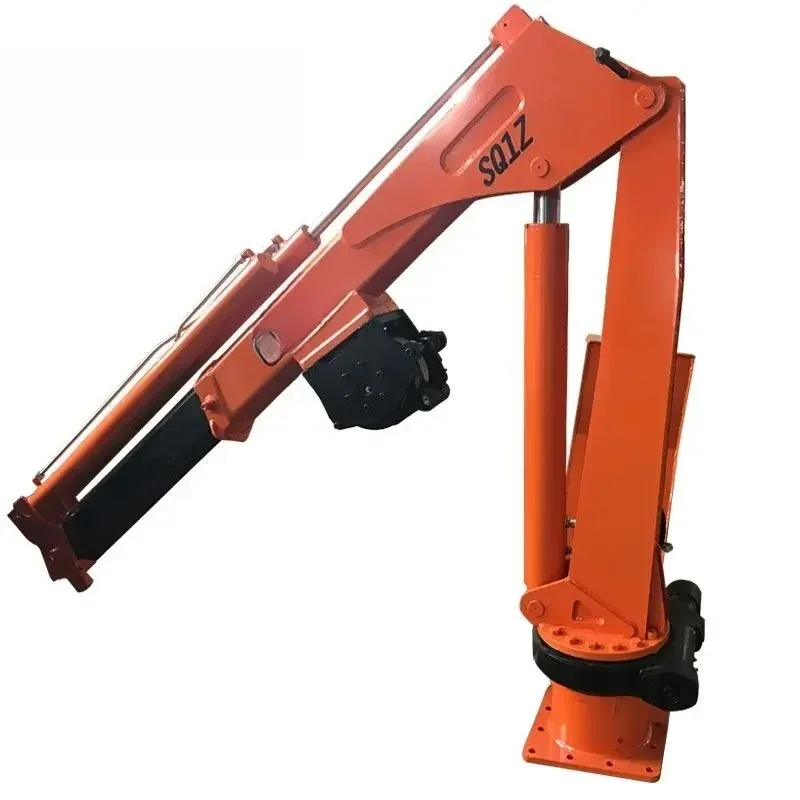 Small Mini Used Portable Hydraulic Swing Arm Lift Crane SQ2ZA2T