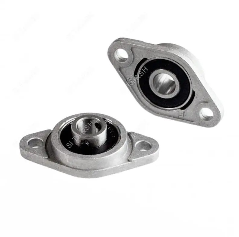 KFL08 FL08 flange bearing with pillow block 8mm caliber Zinc Alloy Pillow Block Bearing for CNC for 3D printer Lead screw