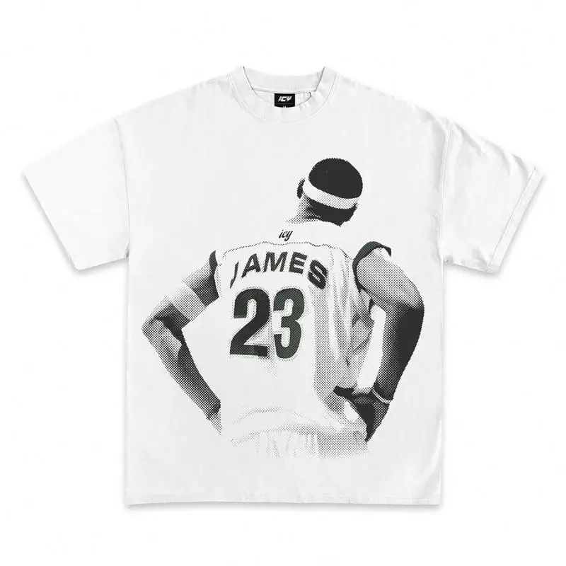 LeBron James 23 Graphic T-Shirt, Iconic Basketball Fan Tee, Unisex Short Sleeve Streetwear Top
