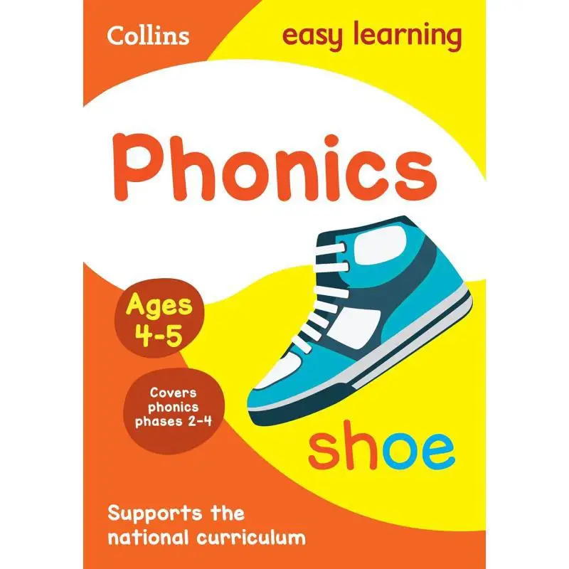 Phonics Ages 45Collins Easy Learning Preschool Collins Harper Collins UK 9780008617936 Book