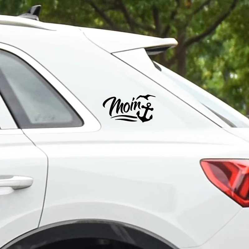 1Pc "Moin" Marine - themed Sticker Set - Ideal for Nautical Style Lovers